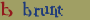 brunt
